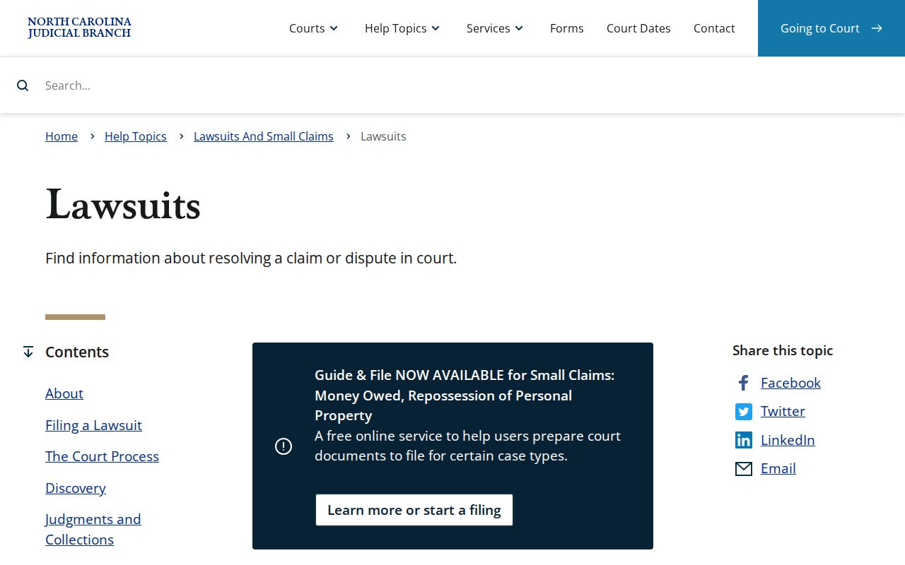 Forsyth civil docket lawsuits guide source image