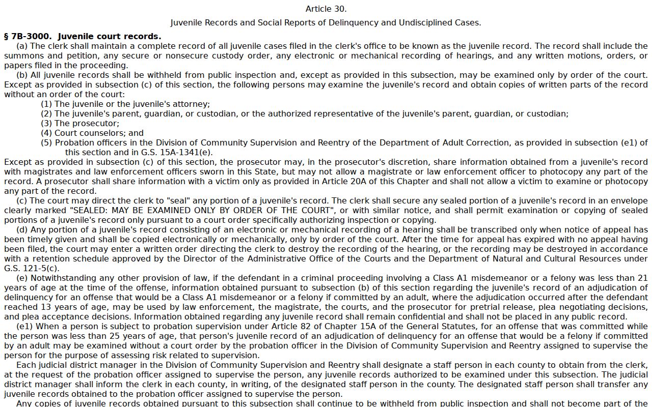 Forsyth criminal docket juvenile confidentiality source image