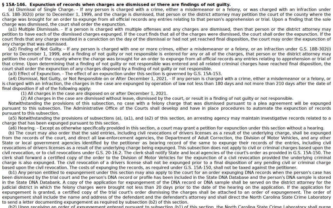 Forsyth criminal docket expunction statute source image