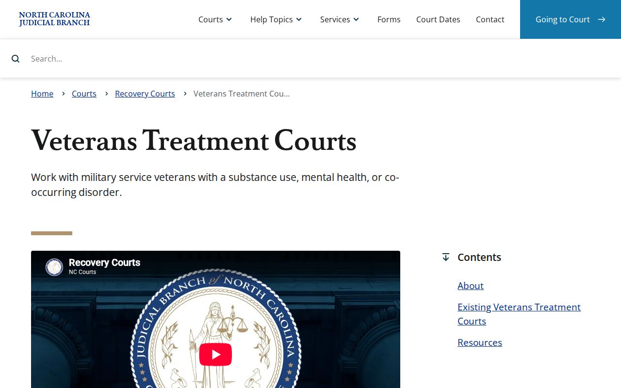 Lewisville court docket Veterans Treatment Court reference